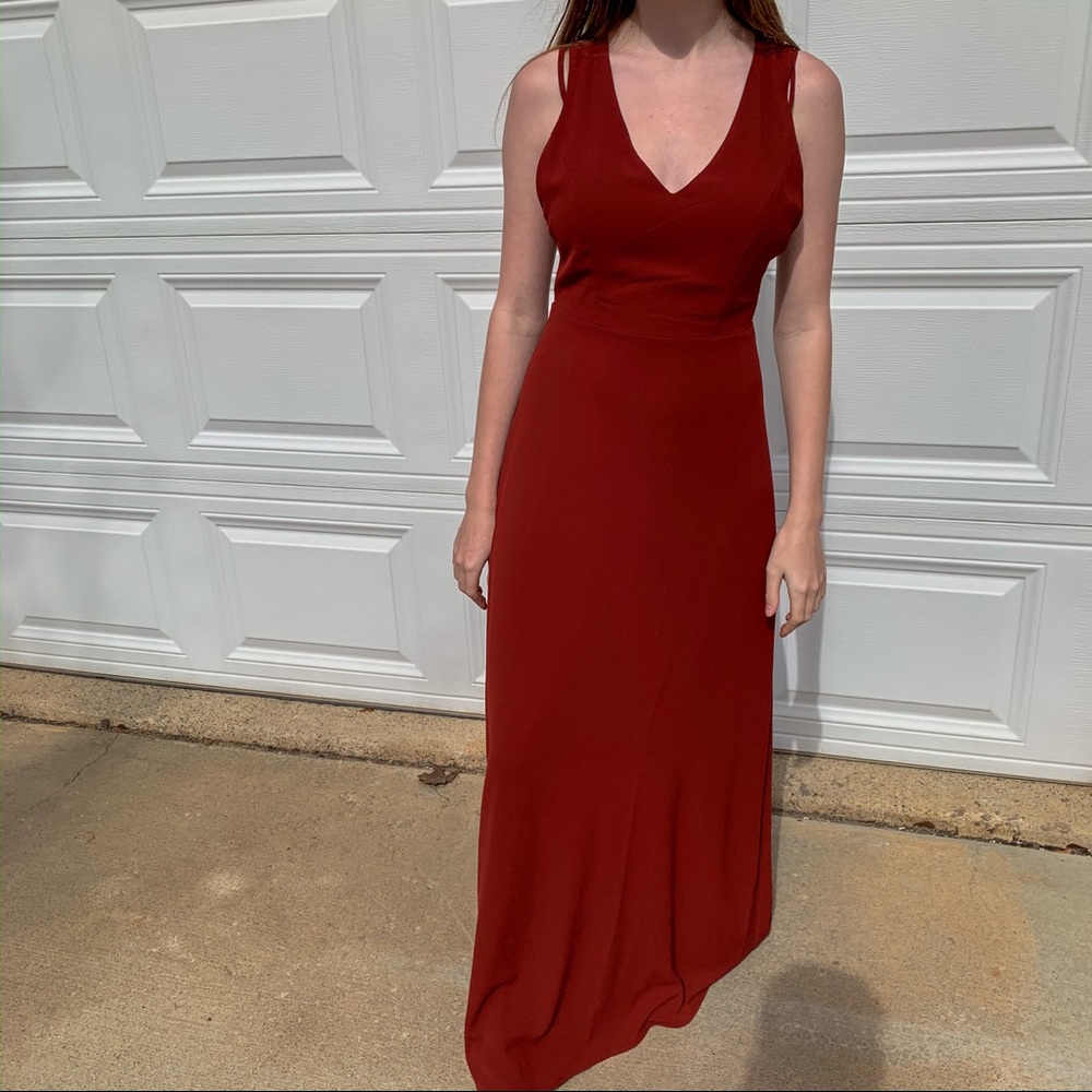 NWOT Wine Dress Forever21